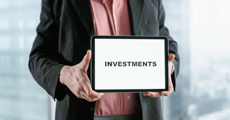 Professional holding a tablet with